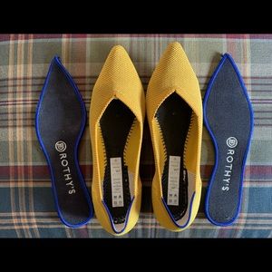 Rothy’s Points size 7 Marigold